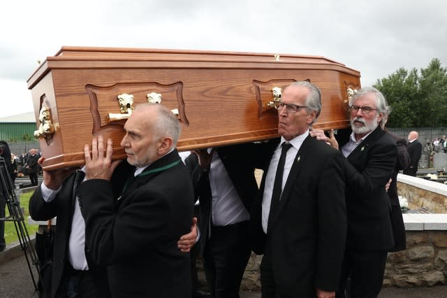 Bobby Storey funeral