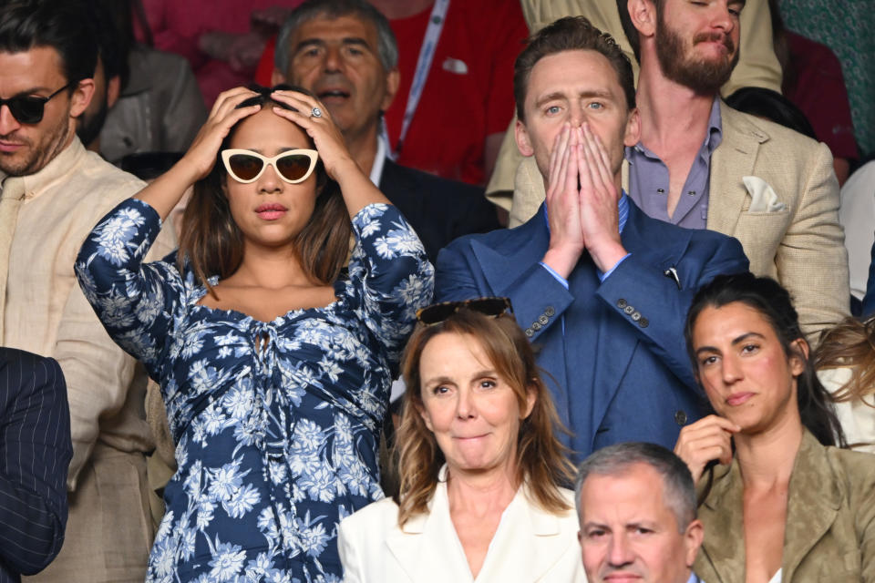 Tom Hiddleston at Wimbledon