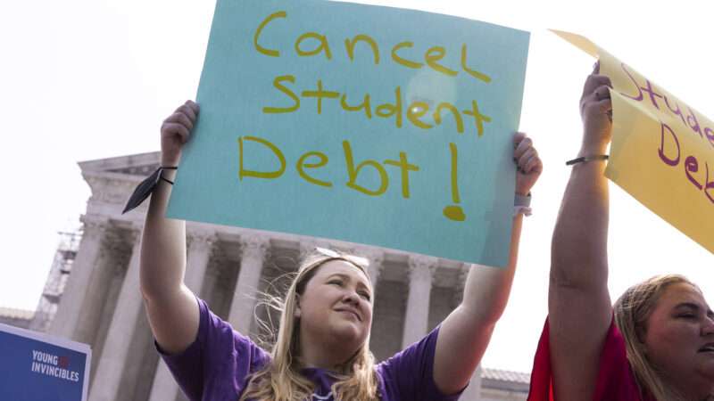 Protesters outside the Supreme Court of the United States