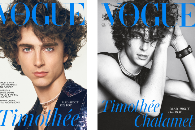 TIMOTHEE CHALAMET - CHANEL US VOGUE MAGAZINE - AUGUST 2023 - BRAND