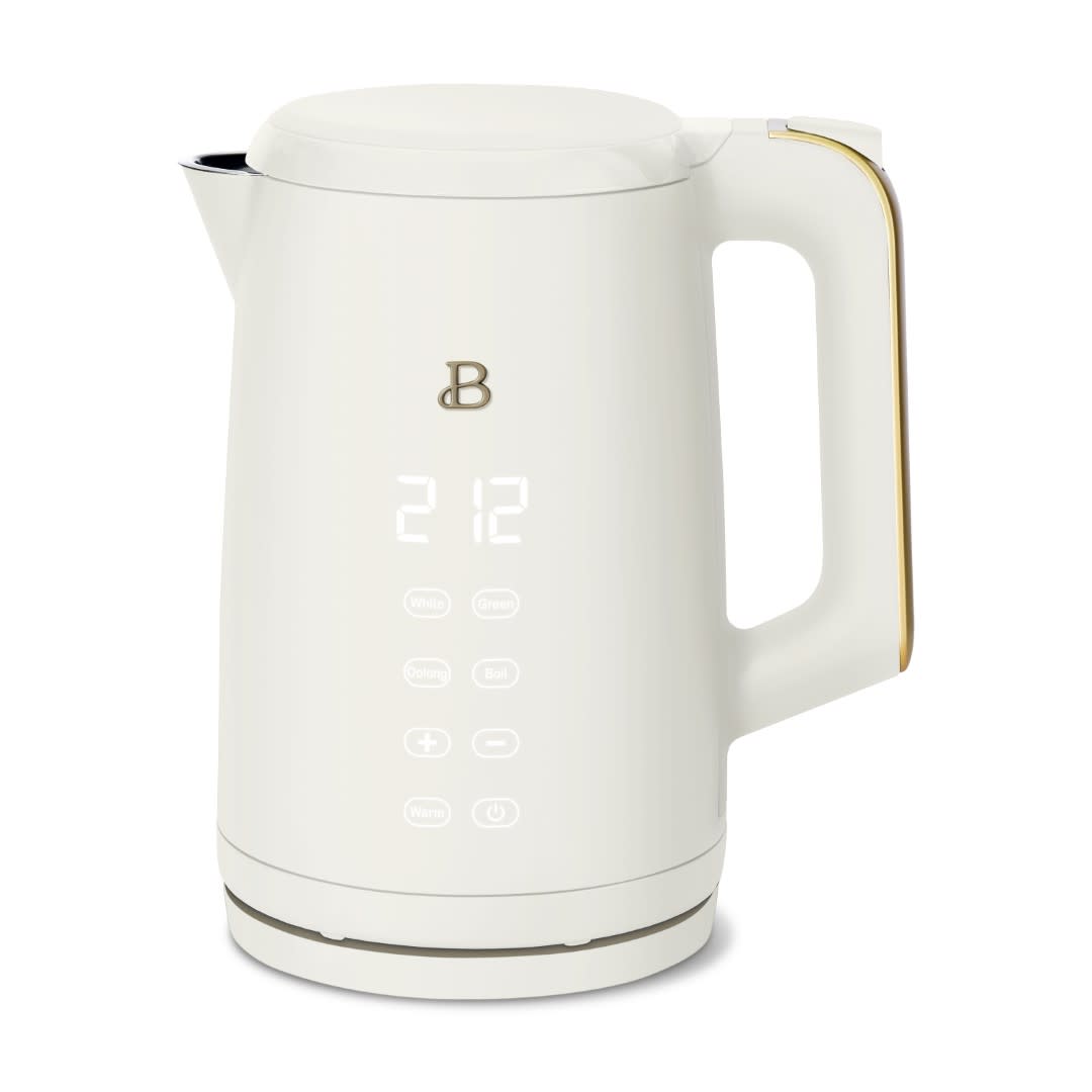 <p><a href="https://go.redirectingat.com?id=74968X1596630&url=https%3A%2F%2Fwww.walmart.com%2Fip%2FBeautiful-1-7-Liter-Electric-Kettle-1500-W-with-One-Touch-Activation-White-Icing-by-Drew-Barrymore%2F426015715&sref=https%3A%2F%2Fwww.womenshealthmag.com%2Flife%2Fg40932830%2Fwhite-elephant-gift-ideas%2F" rel="nofollow noopener" target="_blank" data-ylk="slk:Shop Now;elm:context_link;itc:0;sec:content-canvas" class="link rapid-noclick-resp">Shop Now</a></p><p>One-Touch Electric Kettle</p><p>walmart.com</p><p>$39.96</p>