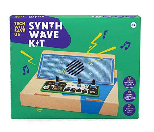 Tech Will Save Us Synth Wave Kit | Educational Electronic Science Technology Music STEM Toy, Gift for Boys, Girls, Kids Ages 8 and up (Amazon / Amazon)