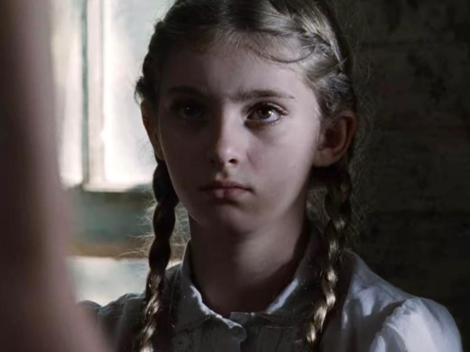 Willow Shields as Primrose in "The Hunger Games."