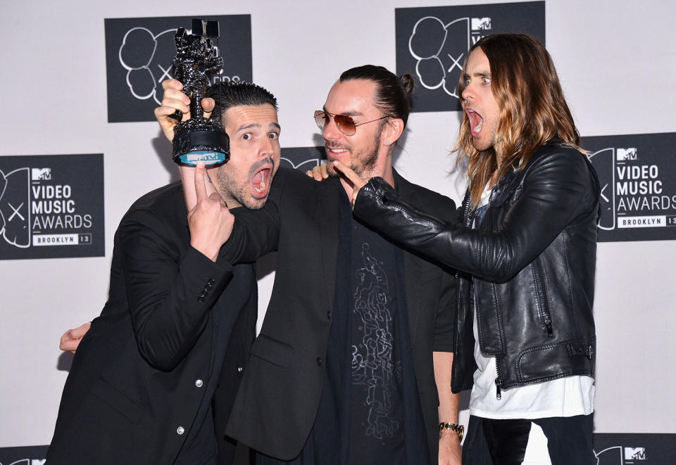 Most of the performers that have been announced so far are major nominees this year. But why is Thirty Seconds to Mars on the show?