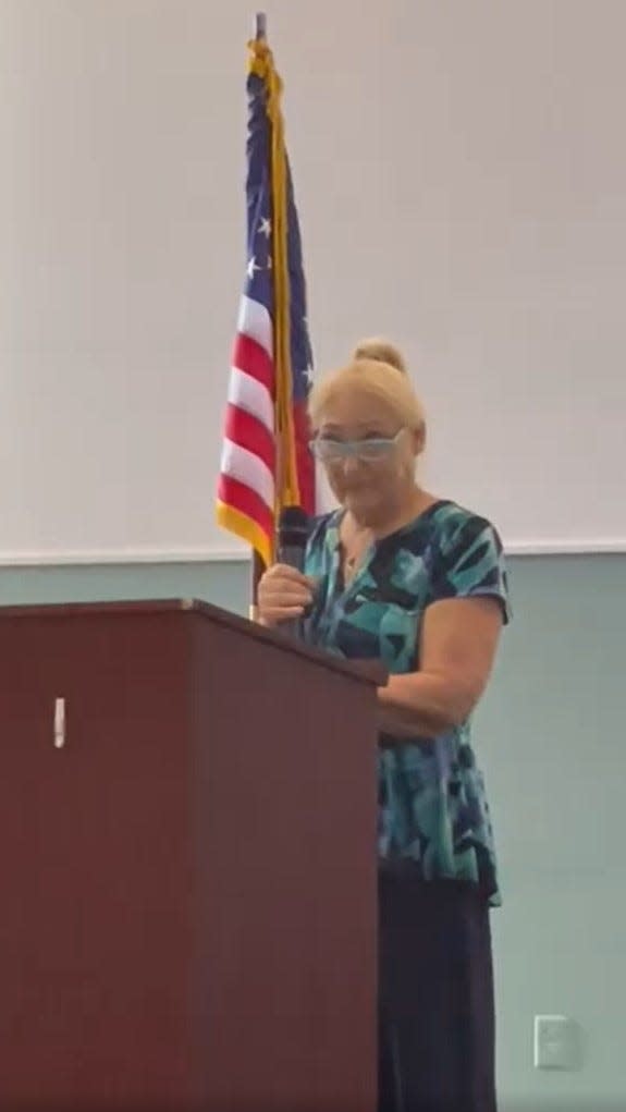 Alisabeth Lancaster, a candidate for the Santa Rosa County School Board District 3 seat, drew criticism from some local Republicans after saying doctors who assist children in gender reassignment treatments should be hanged.