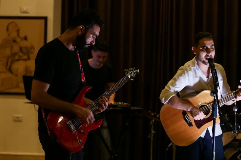 Gaza's first "Osprey" rock band hopes to wing global