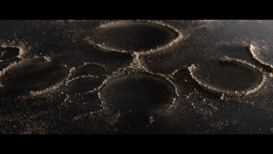 Rings were used throughout the main title sequence