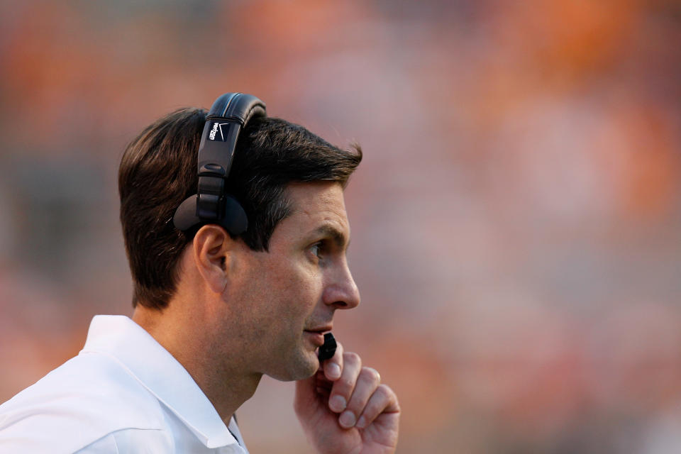 Derek Dooley was 15-21 in three seasons at Tennessee. (Getty)