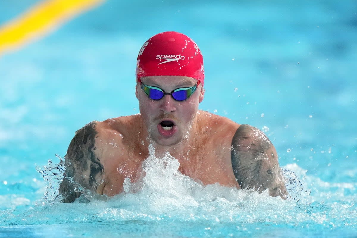 Adam Peaty at Commonwealth Games last summer (Tim Goode/PA) (PA Archive)