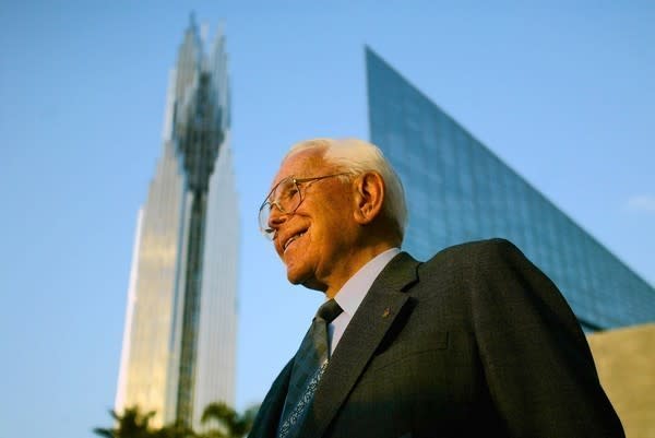 The Rev. Robert H. Schuller, who died in 2015, founded Crystal Cathedral Ministries in 1955.