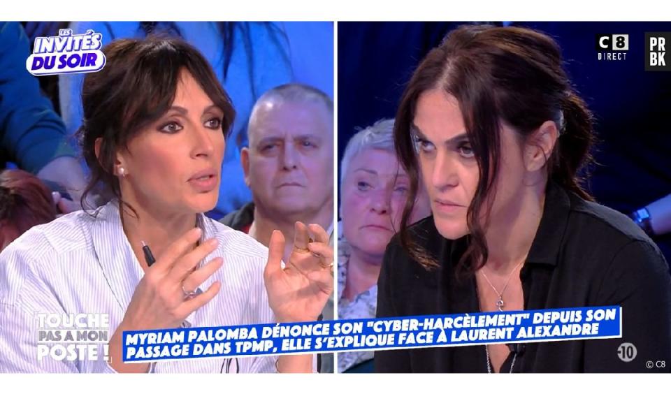 TPMP : un clash éclate entre Géraldine Maillet et Myriam Palomba. - C8