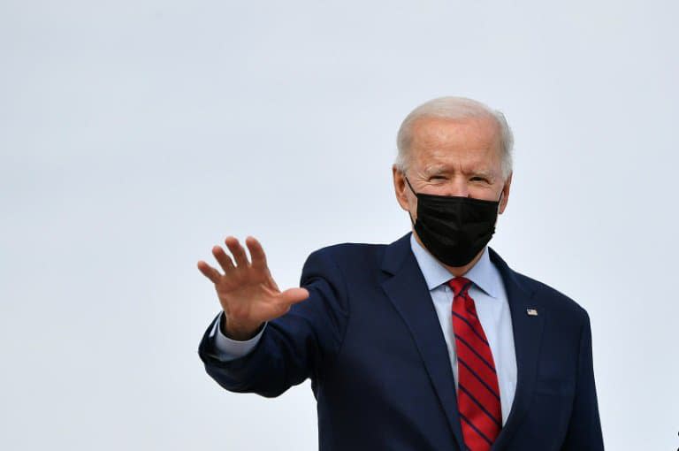 Le président américain Joe Biden, le 27 février 2021 - MANDEL NGAN © 2019 AFP