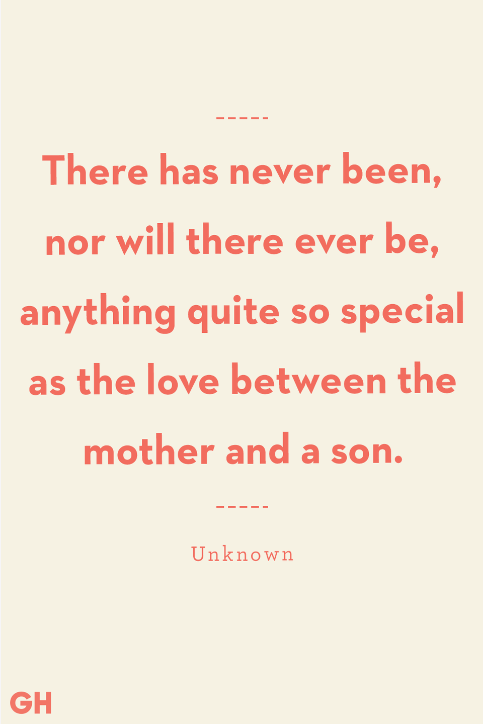 <p>There has never been, nor will there ever be, anything quite so special as the love between the mother and a son.</p>