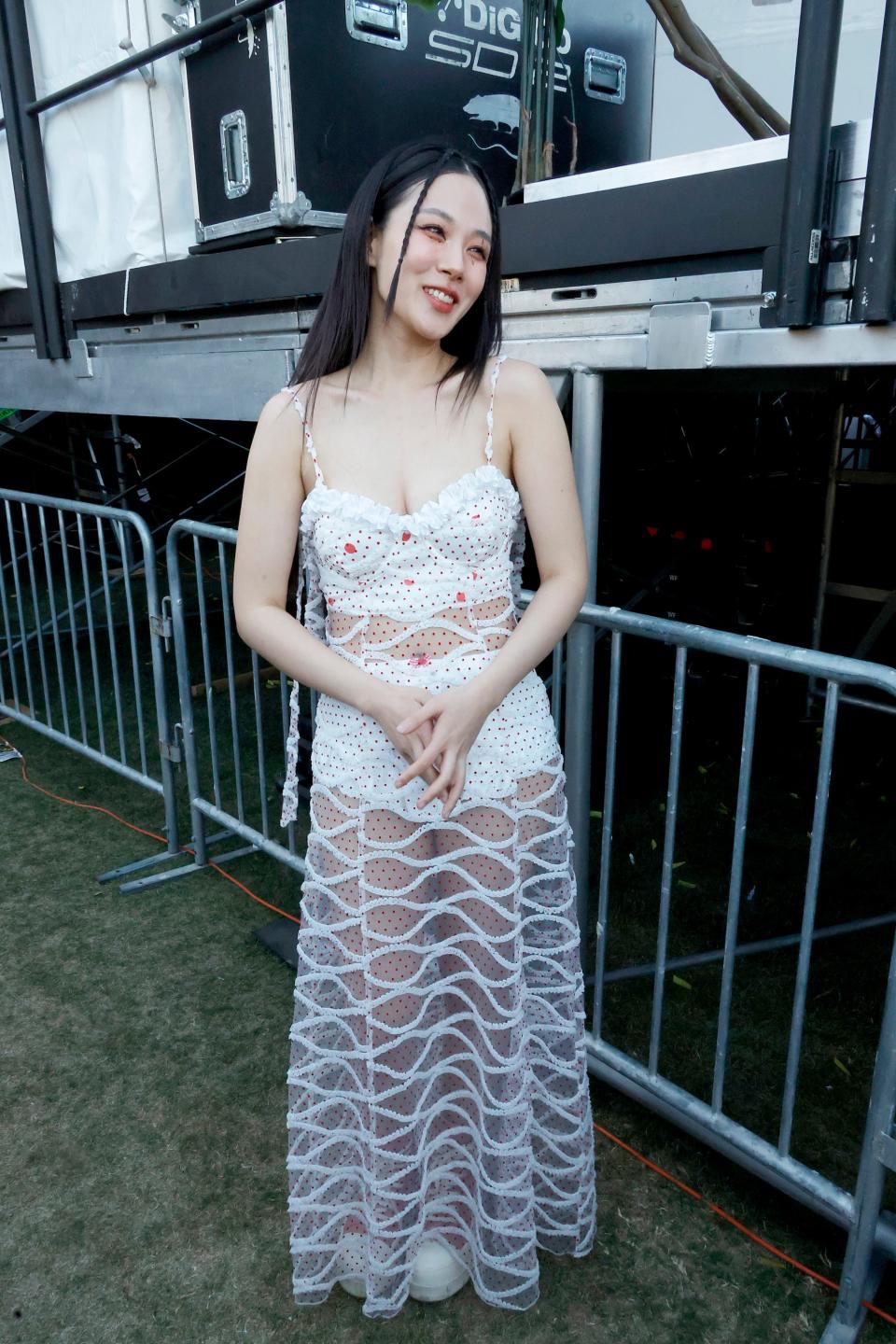 Bibi at Coachella in April 2024.