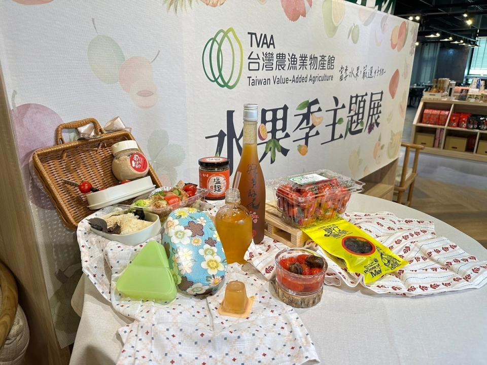 館方精選了來自全台各地優質的梅子農特產品。   圖：台灣農漁業物產館/提供