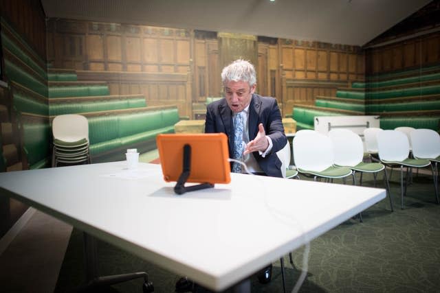 Speaker John Bercow stands down