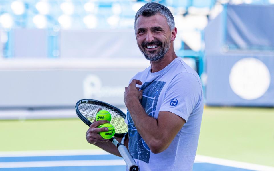 Goran Ivanisevic is a coach of world No 1 Novak Djokovic, who has been publicly criticised by Nick Kyrgios - www.capitalpictures.com