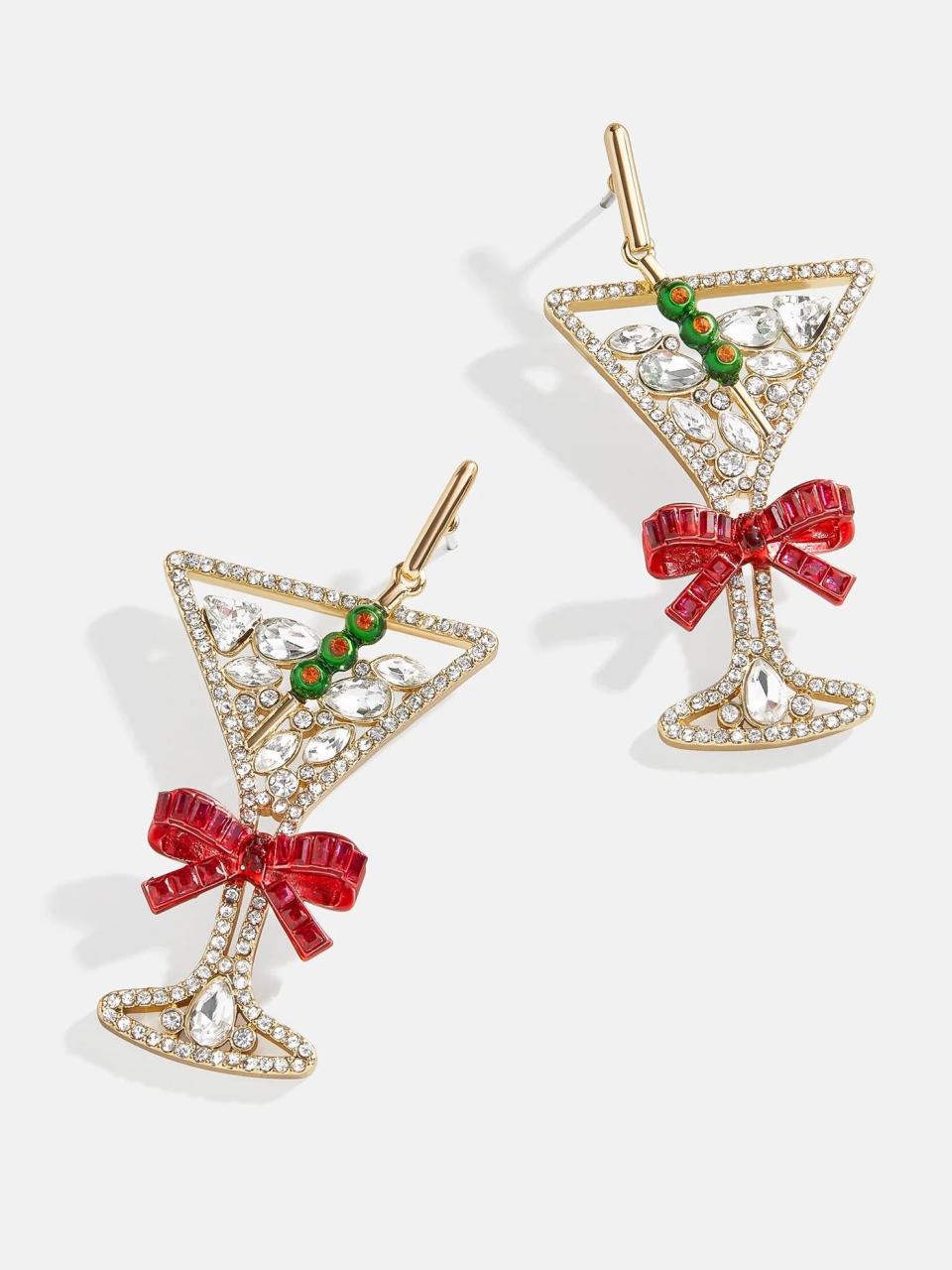 <p><a href="https://go.redirectingat.com?id=74968X1596630&url=https%3A%2F%2Fwww.baublebar.com%2Fproducts%2Ffestive-martini-earrings%3Fvariant%3D39849898377300%26gad_source%3D1%26gclid%3DEAIaIQobChMIsM620pzlggMVrU5HAR2GiAG9EAQYBSABEgLd5vD_BwE&sref=https%3A%2F%2Fwww.thepioneerwoman.com%2Ffashion-style%2Fg45977918%2Fchristmas-jewelry%2F" rel="nofollow noopener" target="_blank" data-ylk="slk:Shop Now;elm:context_link;itc:0;sec:content-canvas" class="link ">Shop Now</a></p><p>BaubleBar Holiday Spirits Earrings</p><p>baublebar.com</p><p>$48.00</p><span class="copyright">BaubleBar</span>