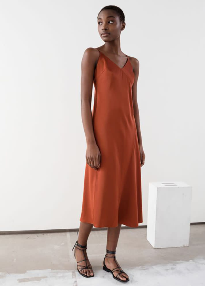 STYLECASTER | Burnt Orange Bridesmaid Dresses Are Both Autumnal and On-Trend