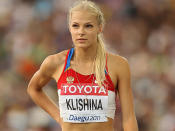 For Darya Klishina, it's a short jump from being a track and field athlete to looking amazing around and about.