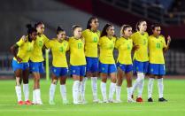 Soccer Football - Women - Quarterfinal - Canada v Brazil