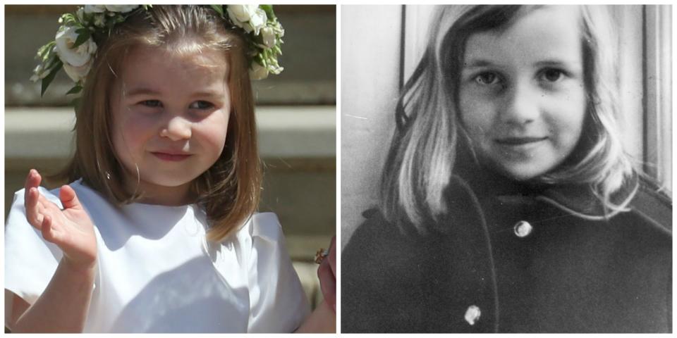 Princess Charlotte looks exactly like Princess Diana in these photos