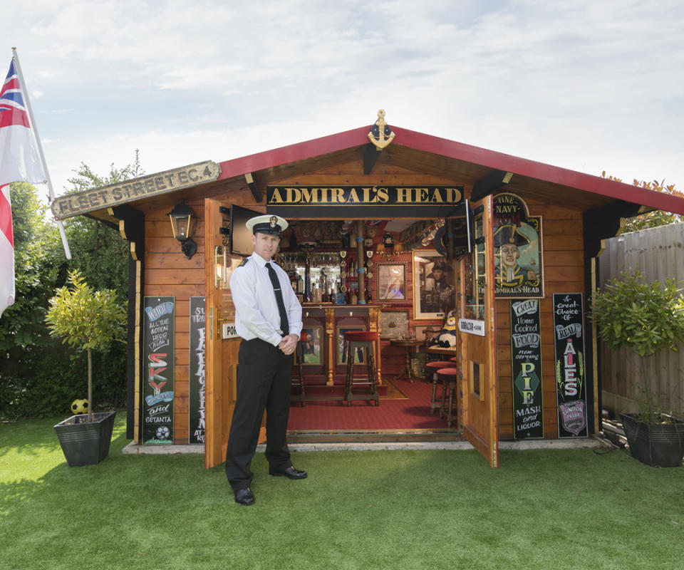 <p>PUB & ENTERTAINMENT:<br>The Admiral’s Head – owned by Lee Carrie in Essex, Chelmsford (Picture: Shed of the Year) </p>