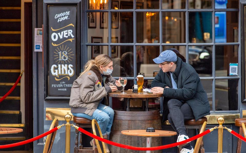 The chief executive of UK Hospitality, Kate Nicholls, has said the Government had treated pubs, restaurants and hotels inconsistently -  LightRocket/SOPA Images 