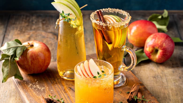 apple cider cocktails
