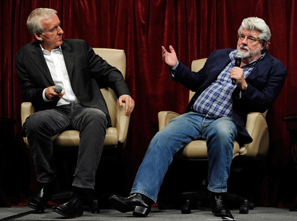 2011 Cinemacon James Cameron George Lucas