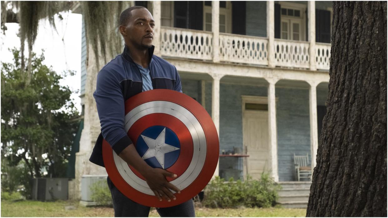  Anthony Mackie as Sam Wilson in The Falcon and the Winter Soldier 