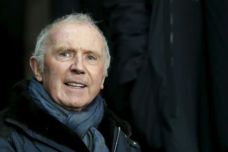French businessman Francois Pinault is pictured before the French Ligue 1 soccer match between Stade Rennes and Paris St Germain at the Roazhon Park stadium in Rennes, October 30, 2015. REUTERS/Stephane Mahe Picture Supplied by Action Images