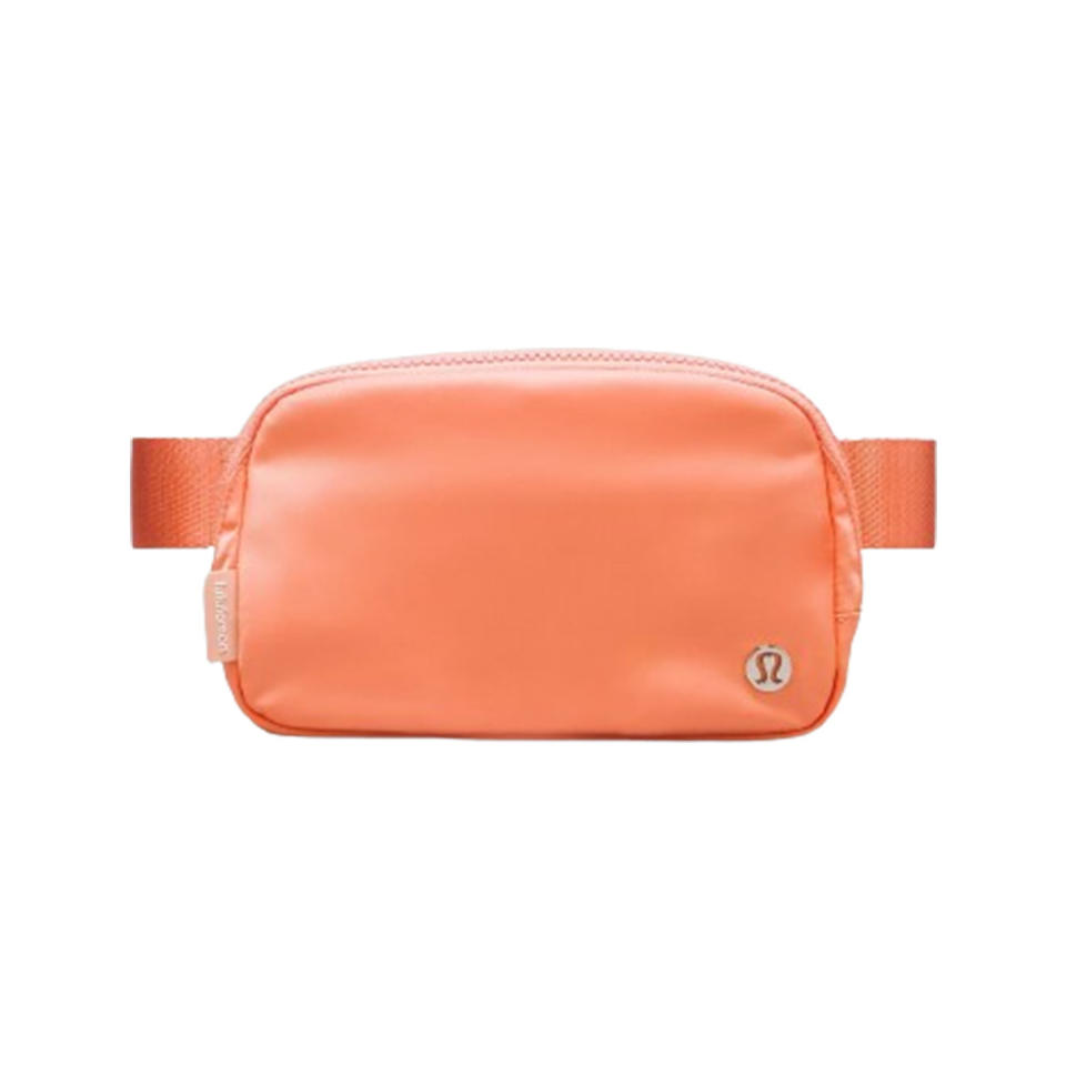 Everywhere Belt Bag 1L on white background, Coral