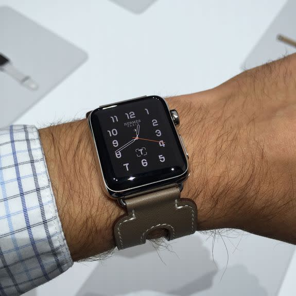 The Hermès Apple Watches have their own specific watchfaces.