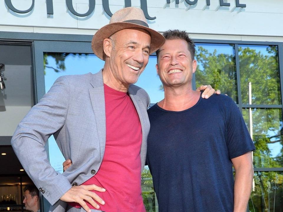 Heiner Lauterbach und Til Schweiger sind gut befreundet. (Bild: imago images/MG)