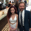 <p>Lord only know what brought the comedian and the <em>Dr. Phil</em> guest/Internet sensation Danielle Bregoli (aka Cash Me Outside Girl) together, but one looked demonstrably more excited about it than the other. “How bow dis. (@bhadbhabie is slightly underwhelmed to meet me ). Unfortunately she stopped being famous 5 minutes before this was taken,” cracked Spade on Instagram. Naturally, she <a rel="nofollow noopener" href="https://www.instagram.com/p/BT1yPI3gw3a/?taken-by=bhadbhabie" target="_blank" data-ylk="slk:came back with her own dis;elm:context_link;itc:0;sec:content-canvas" class="link ">came back with her own dis</a>: “No lie, I thought dis guy was the waiter.” (Photo: Courtesy <a rel="nofollow noopener" href="https://www.instagram.com/p/BTzinFLBVoH/?taken-by=davidspade" target="_blank" data-ylk="slk:David Spade via Instagram;elm:context_link;itc:0;sec:content-canvas" class="link ">David Spade via Instagram</a>) </p>