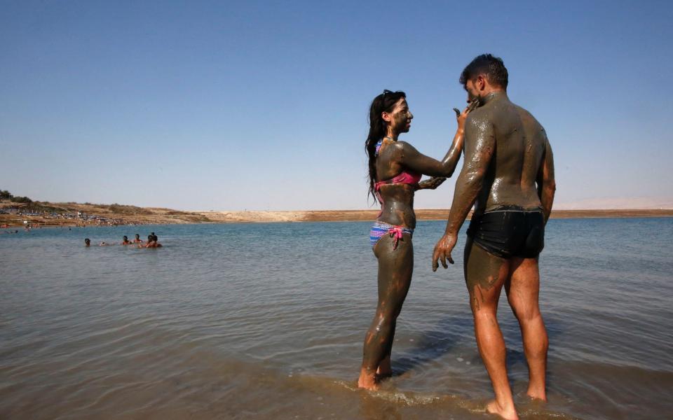 Dead Sea israel seven wonders world see visit 2022 travel - HAZEM BADER/Getty