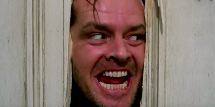 Jack Nicholson in Stanley Kubrick’s ‘The Shining’