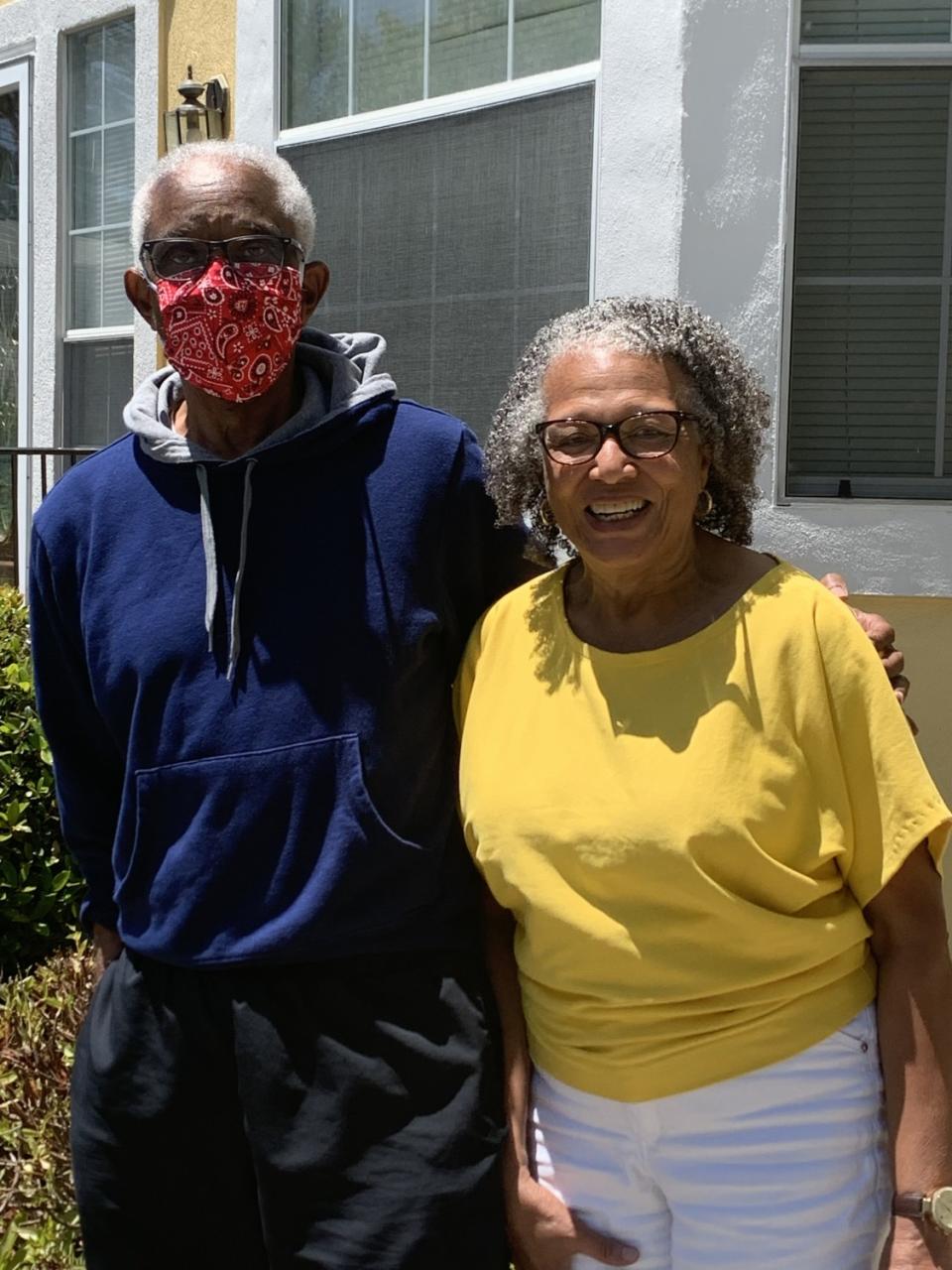 Mack and Barbara Jones, parents of Tayari.