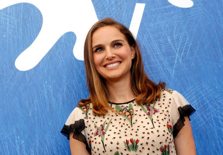 FILE PHOTO: Actress Natalie Portman while attending the photocall for the movie "Jackie" at the 73rd Venice Film Festival in Venice, Italy September 7, 2016. REUTERS/Alessandro Bianchi/File Photo