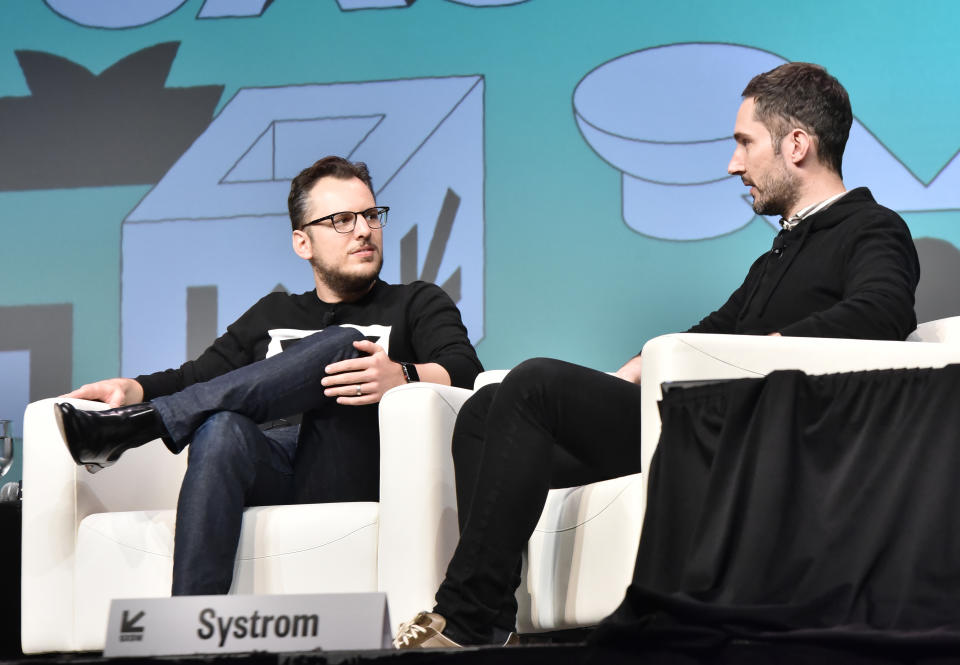 Mike Krieger et Kevin Systrom