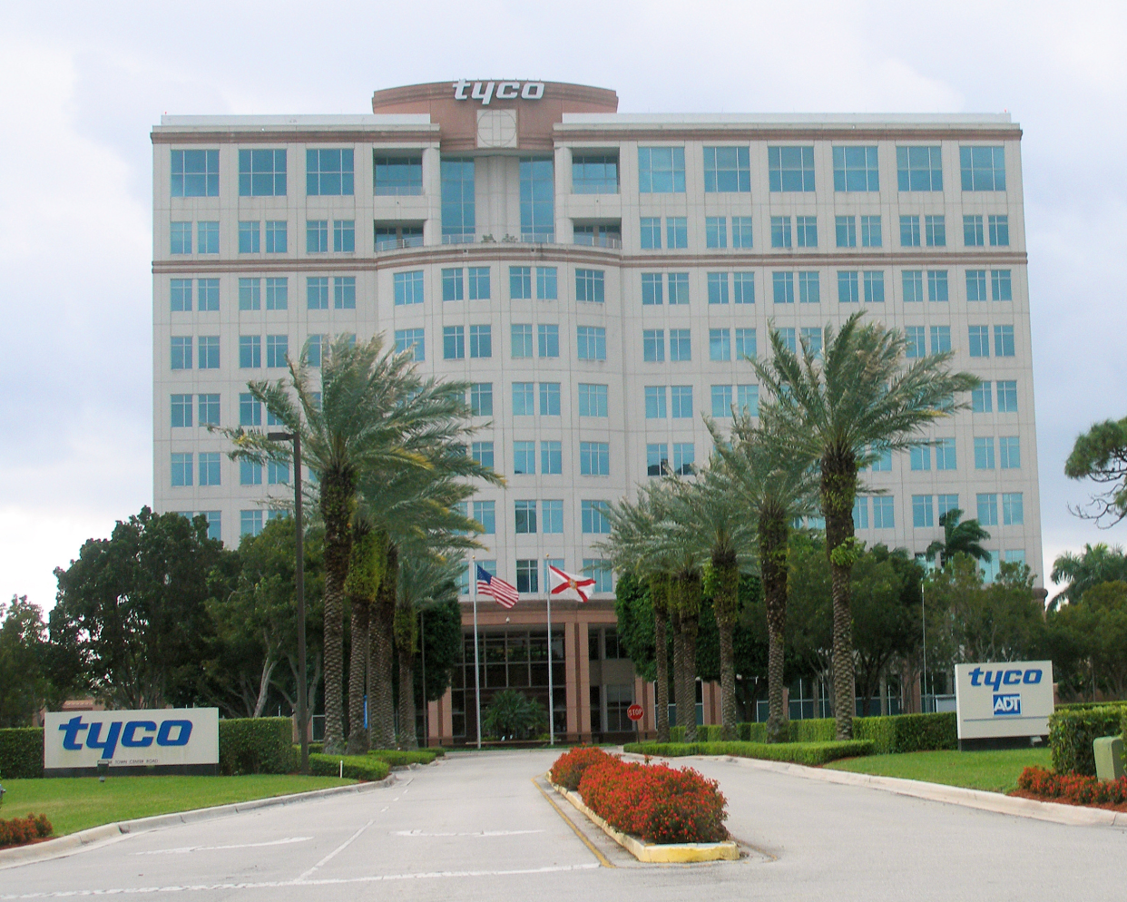 Tyco Fire & Security headquarters in Boca Raton (also home to Sensormatic and SimplexGrinnell)