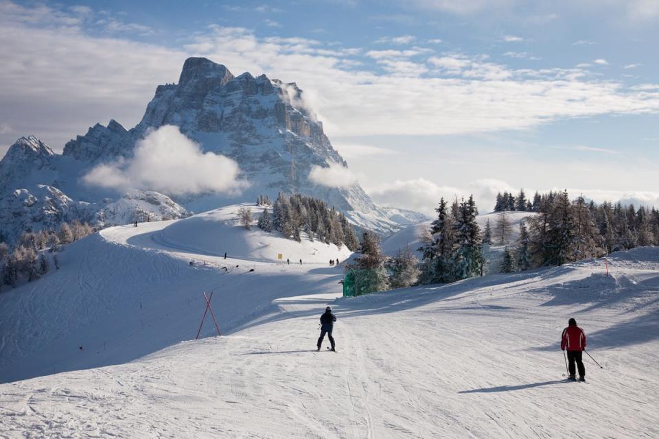 Tour the trenches on two skis in the Dolomites (Getty Images)