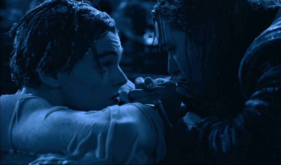 In a famous scene from "Titanic," Rose (Kate Winslet) floats on a door while Jack (Leonardo DiCaprio) holds onto the side. The long-running debate among fans: Was there was enough room to save Jack?