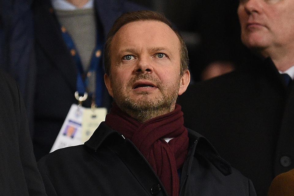 Praise: Manchester United executive vice chairman Ed Woodward Photo: AFP via Getty Images