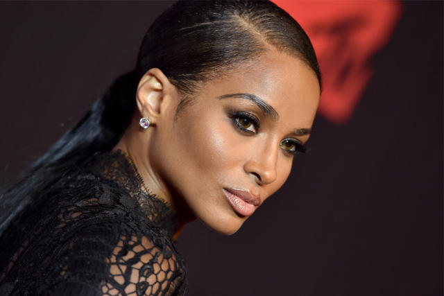 Ciara Gets All Dolled Up in a Next-Level Corset Gown & Towering Platforms