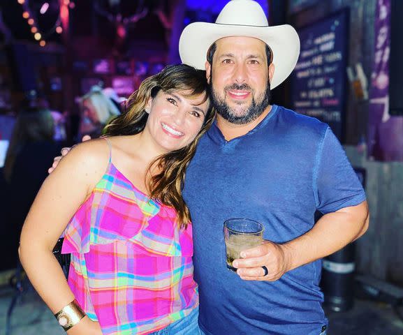 <p>Steve Trevino Instagram</p> Steve Trevino poses with his wife, Renae Trevino.