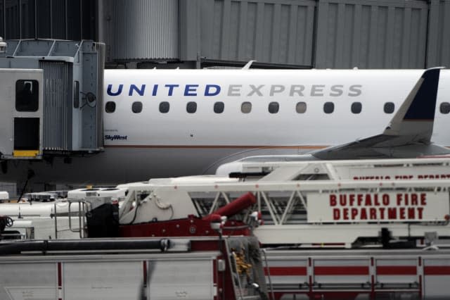 United Express crew put out plane fire mid-air