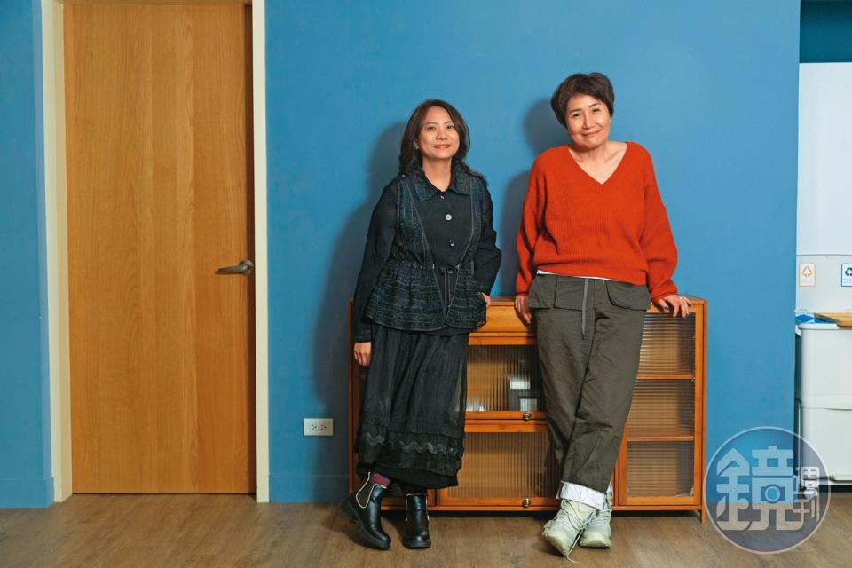 編導徐譽庭（右）攜手製作人詹子誼（左），靠著紮實的前製工作克服挑戰。