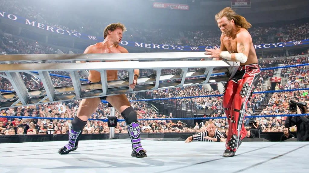 wwe no mercy 2008 chris jericho shawn michaels